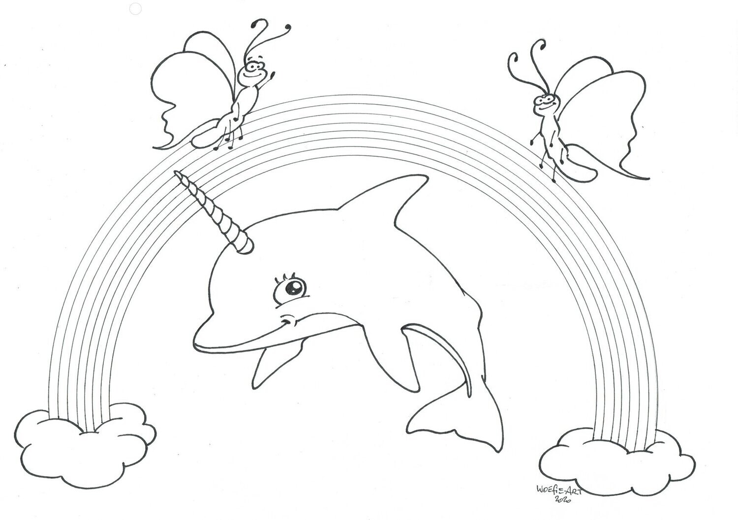 UNICORN DOLPHIN