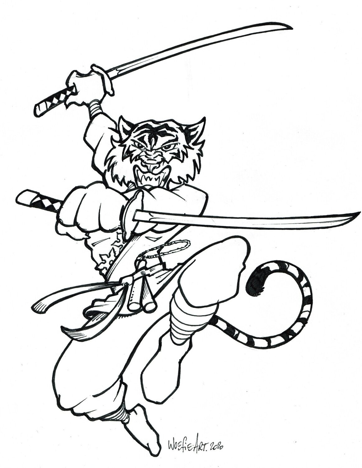 SAMURAI TIGER