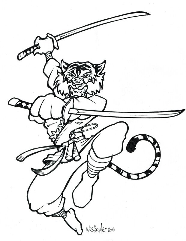 SAMURAI TIGER