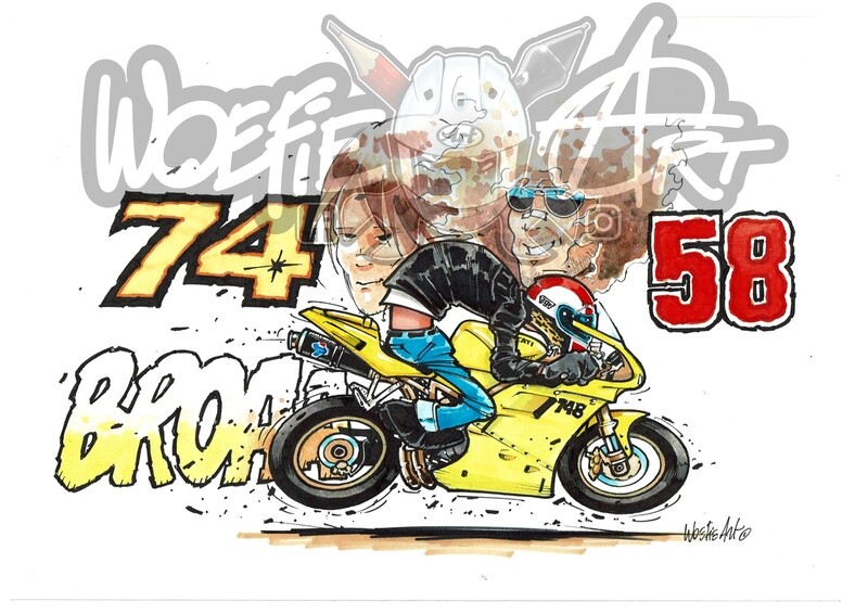 74 AND 58 HOMAGE