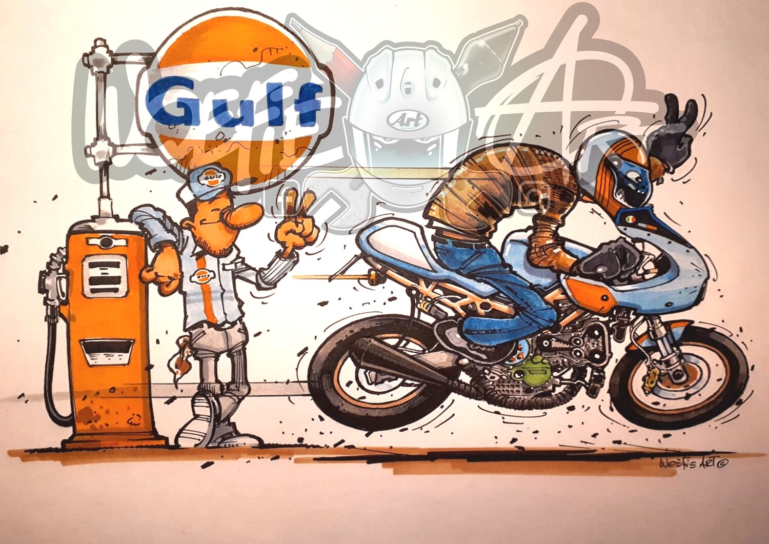 GULF DUCATI SPECIAL