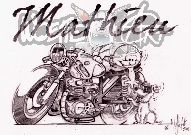 BIRTH CARD CAFE RACER