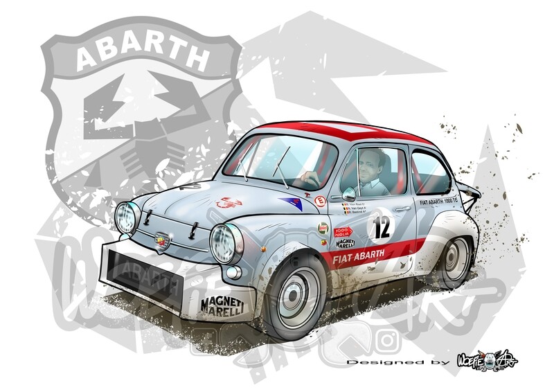 BOB&#39;S AWESOME ABARTH 1000 TC RACE CAR