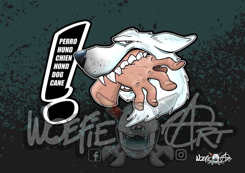 BEWARE OF (MY...) DOG