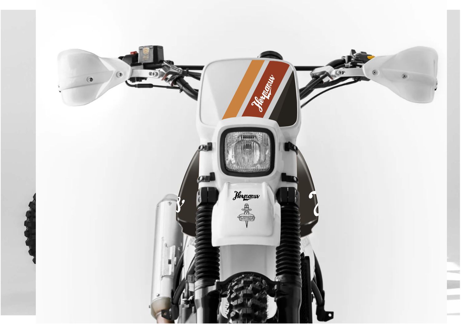 HERMANUS ROYAL ENFIELD PAINT SCHEME DESIGN