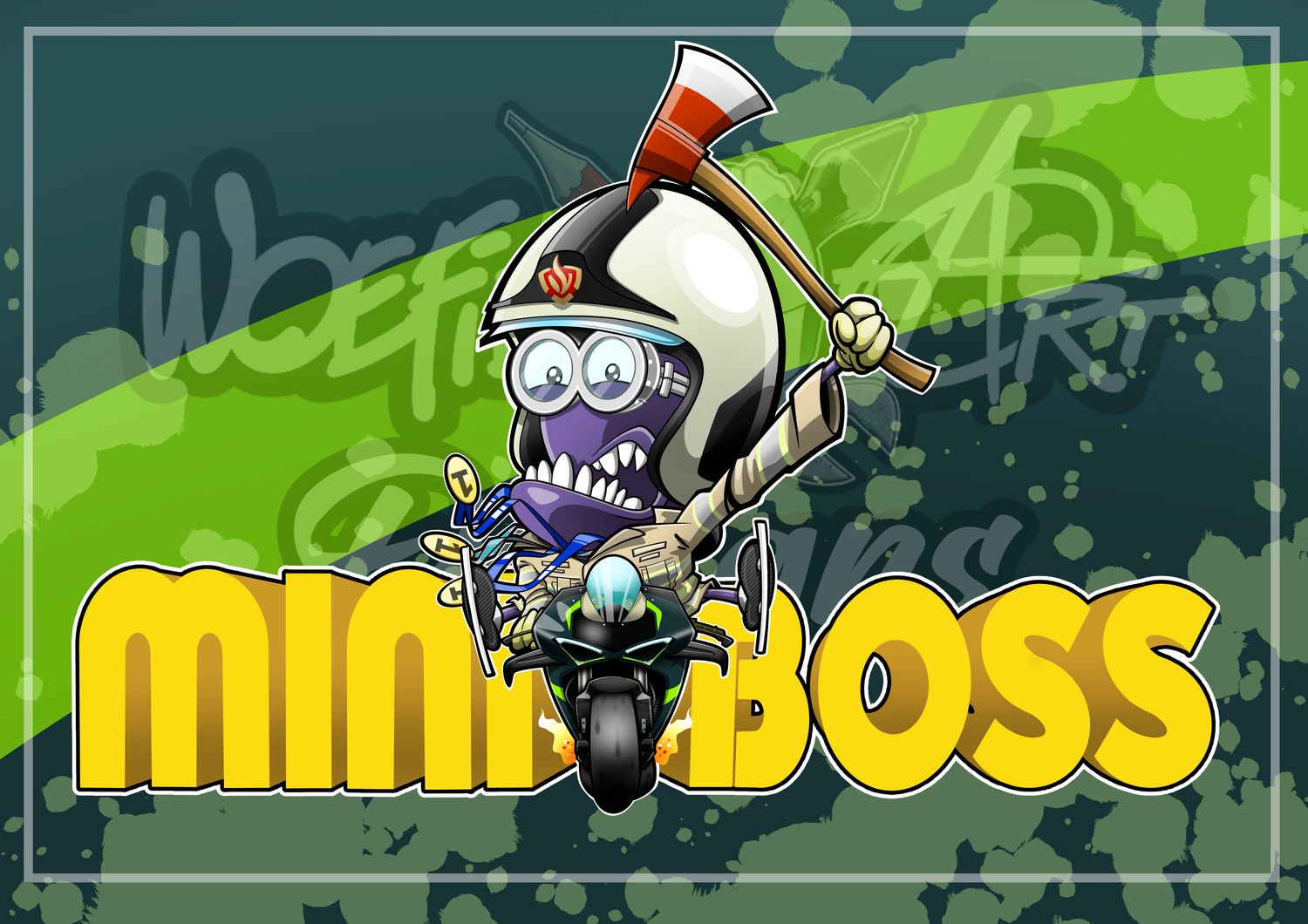 MINIBOSS FIREFIGHTER RIDER ID