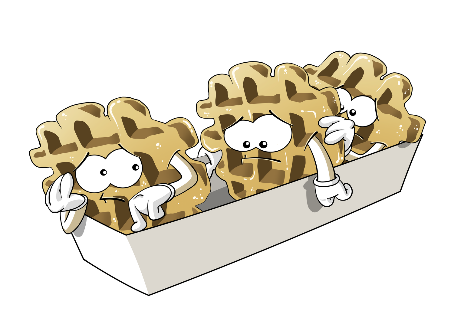 GET WELL SOON CARD WAFFLE FACTORY