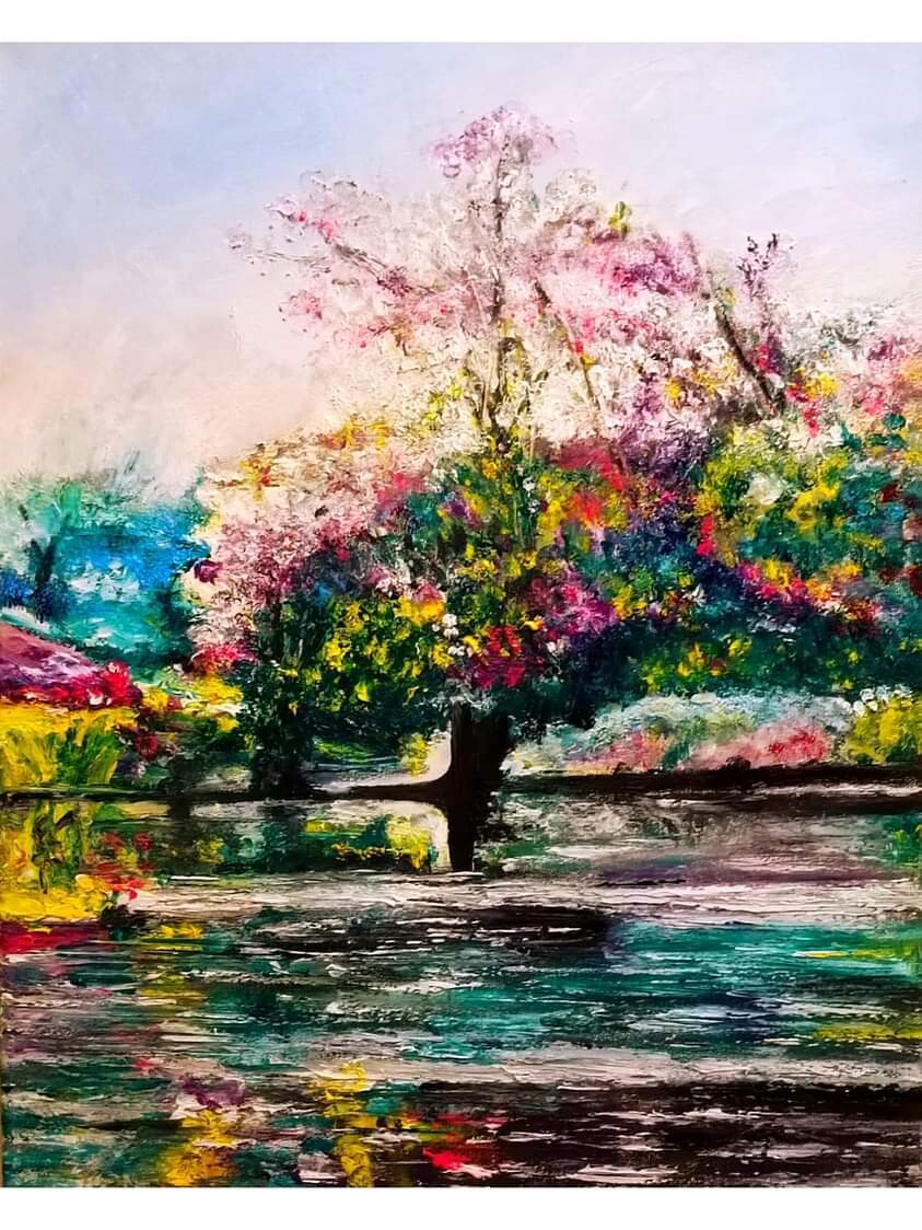 "ÁRBOLES SOBRE EL AGUA"