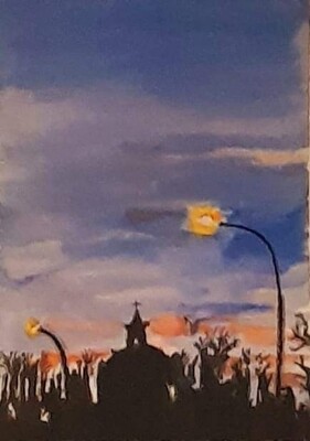 "ATARDECER EN HELIOPOLIS (SEVILLA)