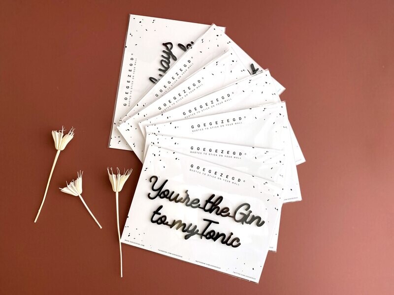 UITVERKOOP - GOEGEZEGD COLLECTIE