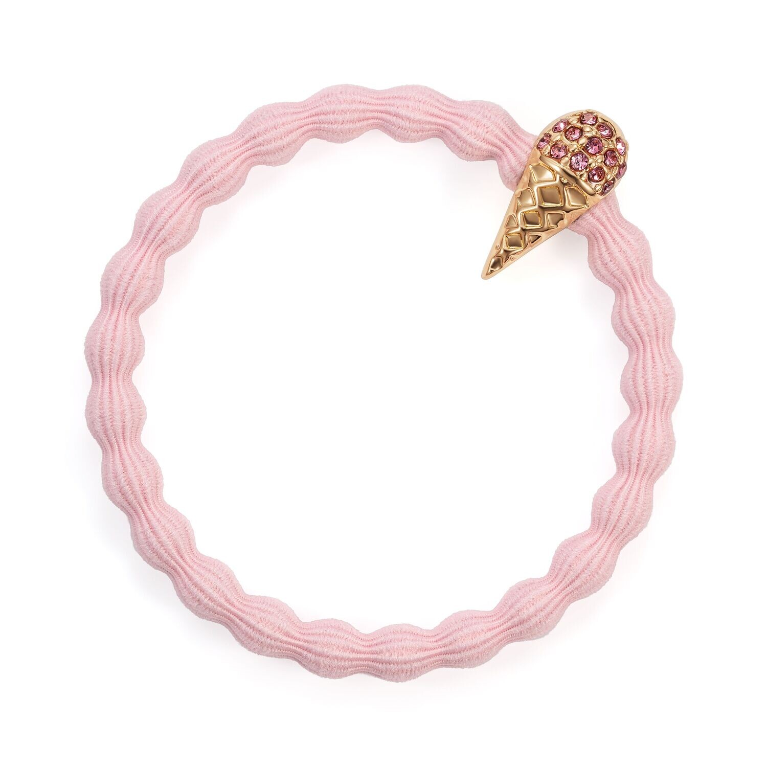 Bling Ice cream armband/haarelastiek