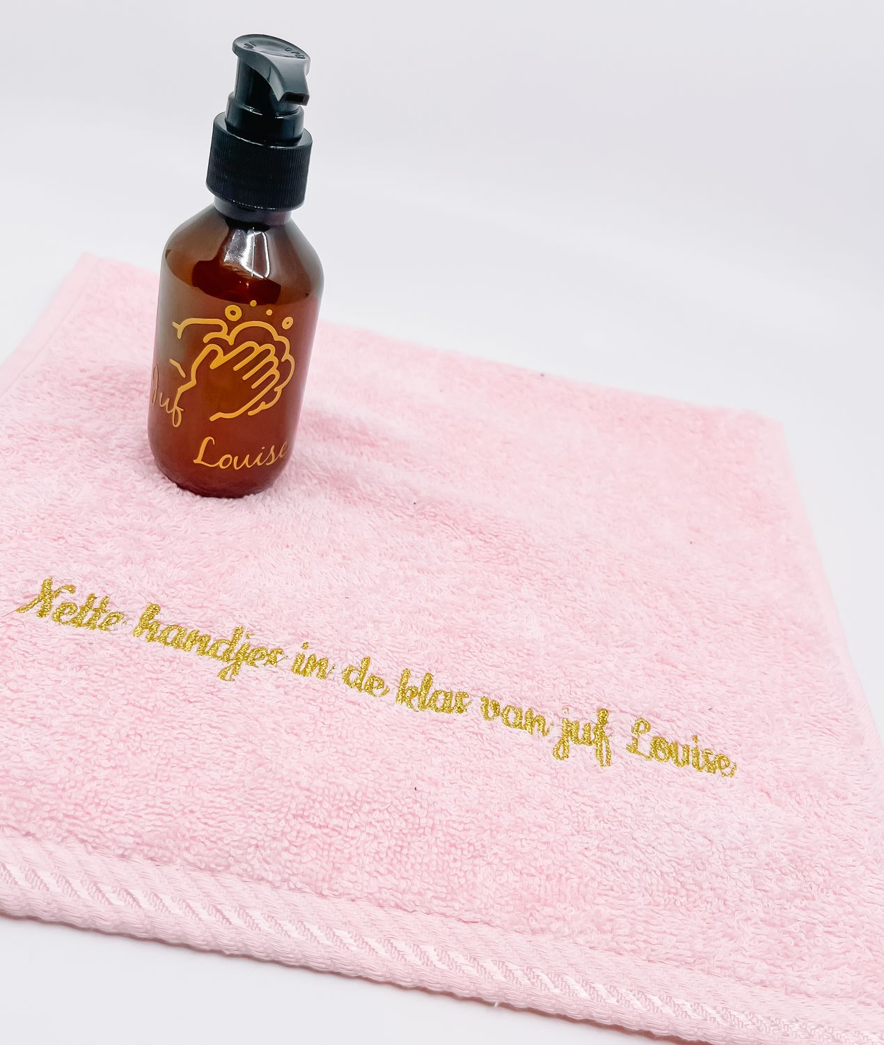 Gastendoek + handzeeppompje
