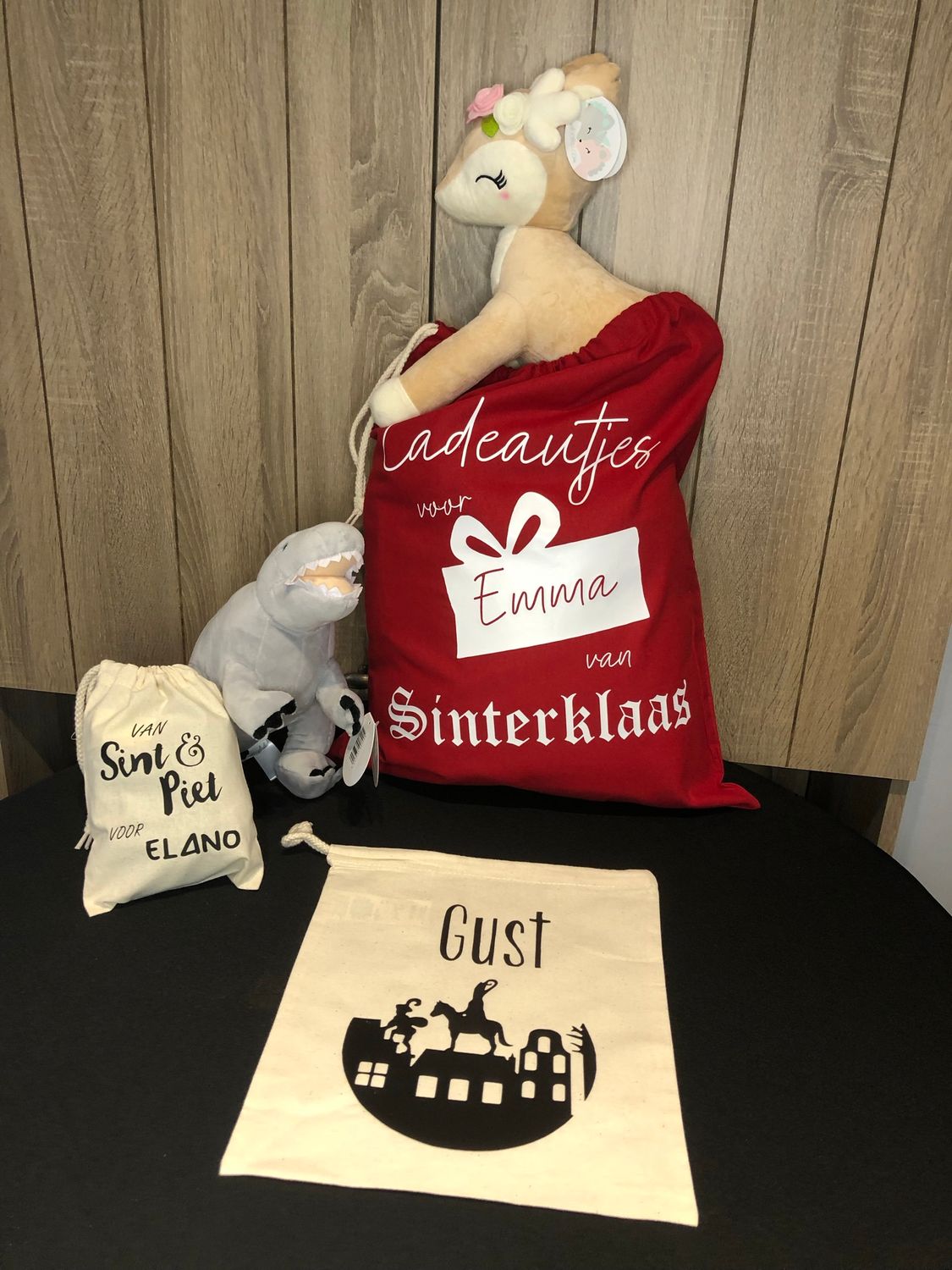 Opberzak Cadeautjes Sinterklaas