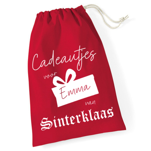 Opberzak Cadeautjes Sinterklaas