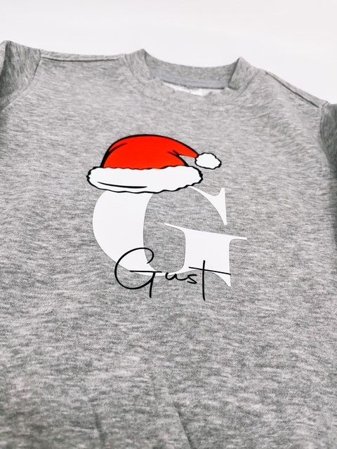 Sweater grote letter + naam - Kids