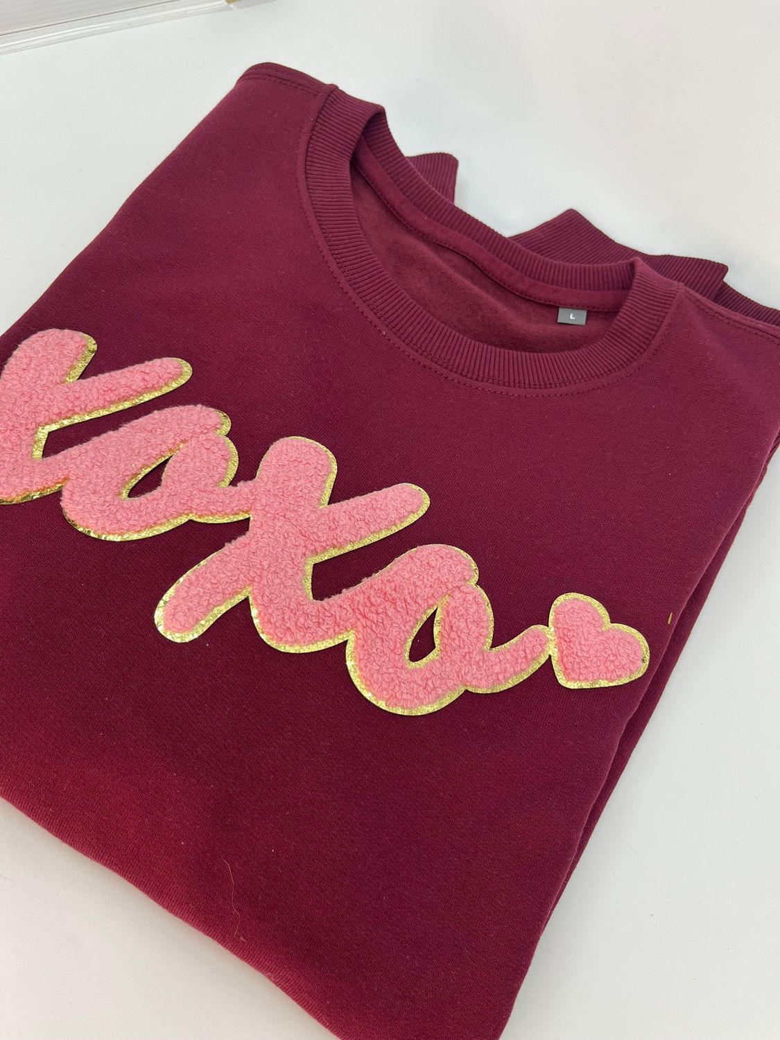 XOXO sweater