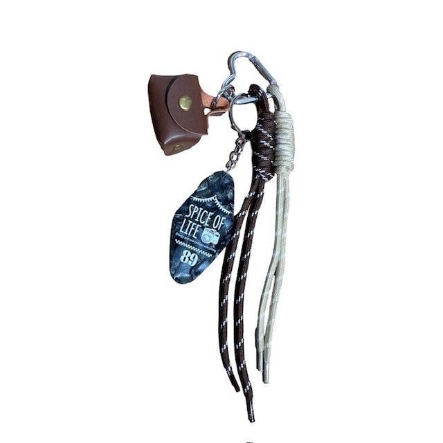 Bag Charms Handtas bruin