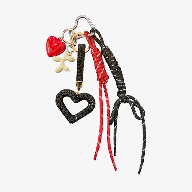 Bag Charms Bling black