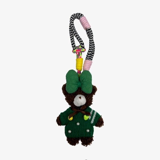 Bag Charms Teddy green