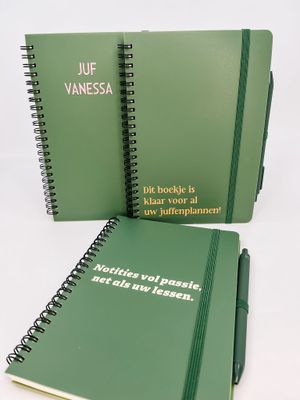 Notitieboekje A5 met balpen