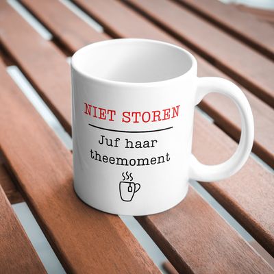 MUG  – “Niet storen: koffiemoment”