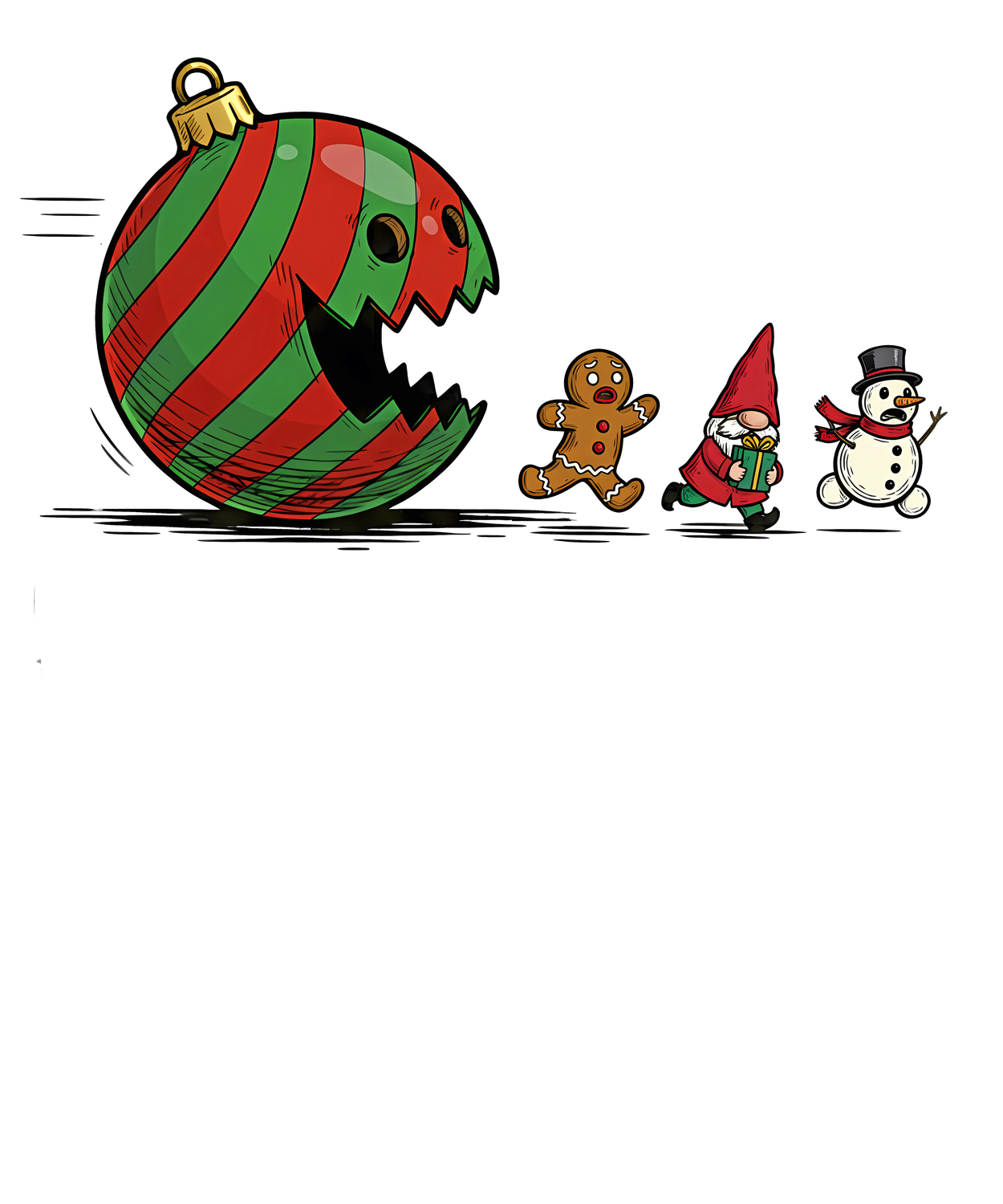 Kersttrui Pac-man - Kids