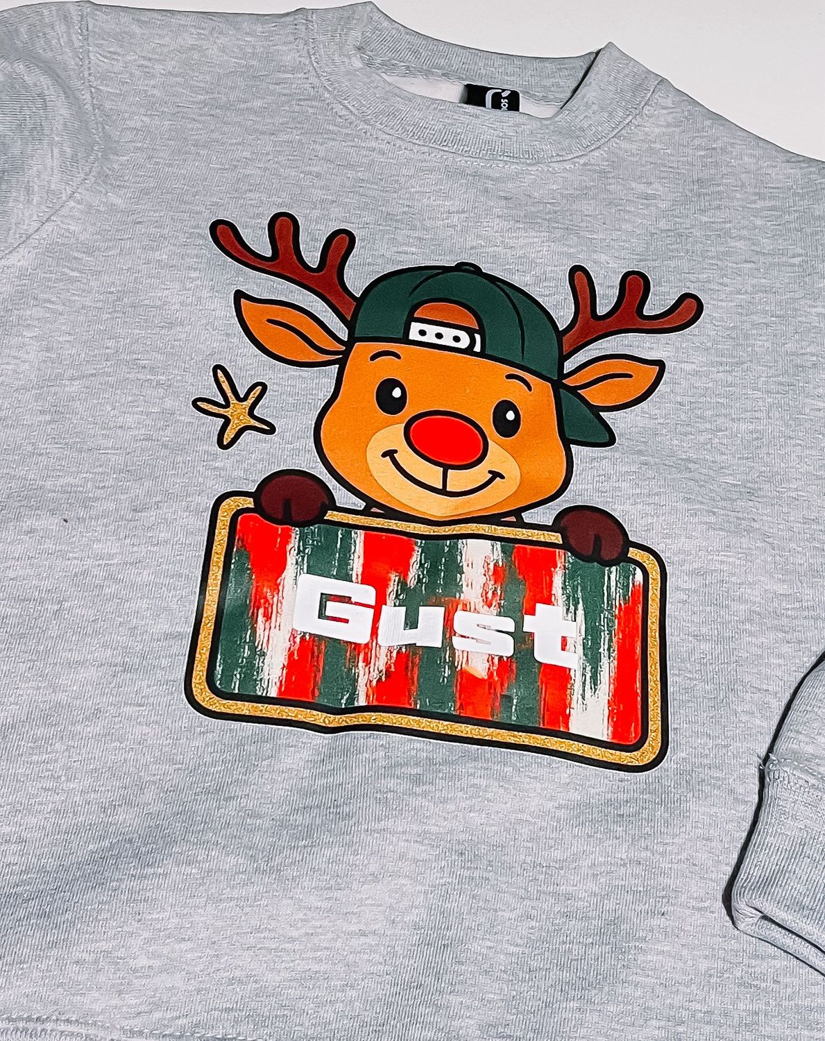 Kersttrui Cool Rendier met naam