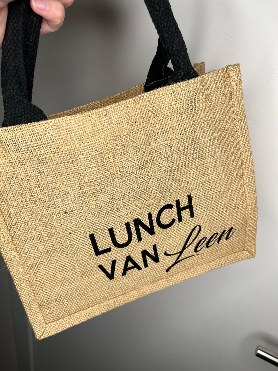 Jute Lunchbag Mini