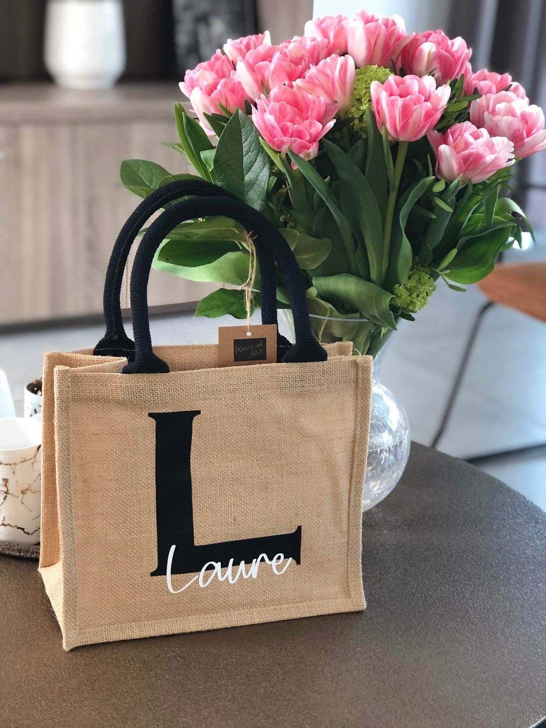 Jute tas Midi