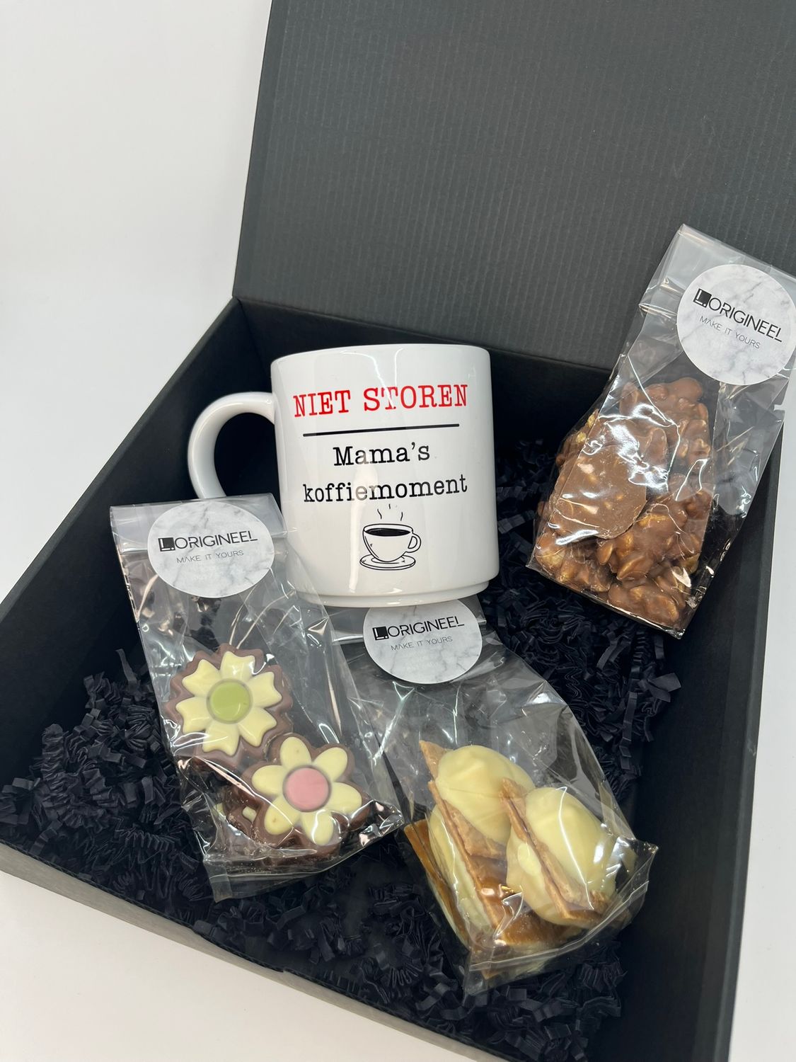 Geschenkbox 'koffiemoment'