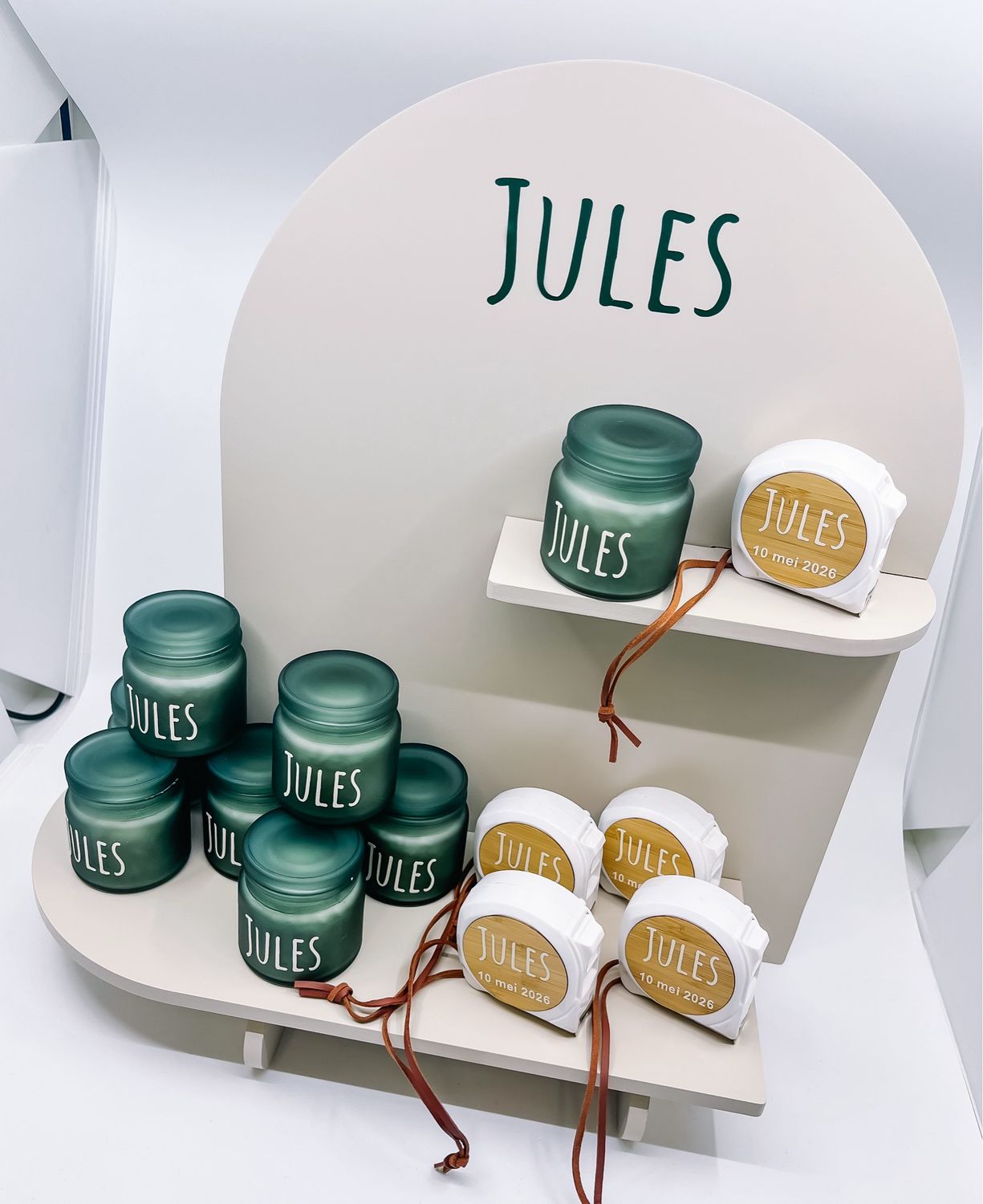Presentatie rekje gepersonaliseerd