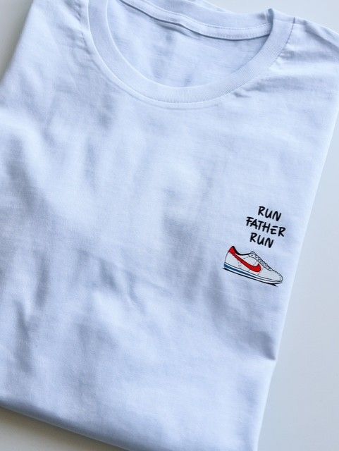 Run Father Run – Retro Shoe Edition | Sportshirt
