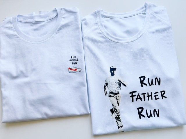 Run Father Run – Retro Shoe Edition | Sportshirt