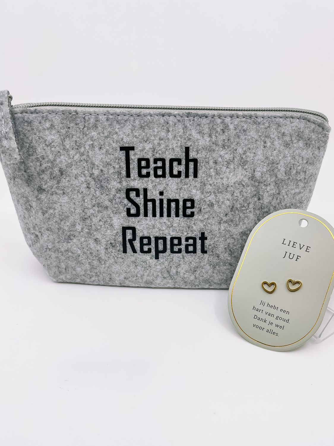 Geschenkset allround tasje + oorringen