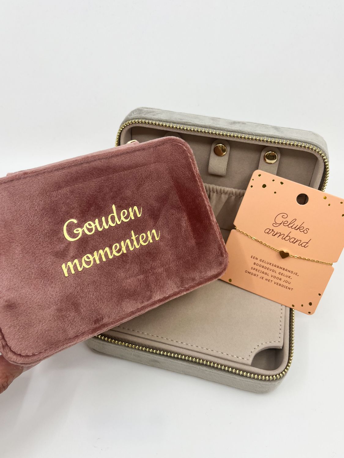 Set Juwelendoosje + armband