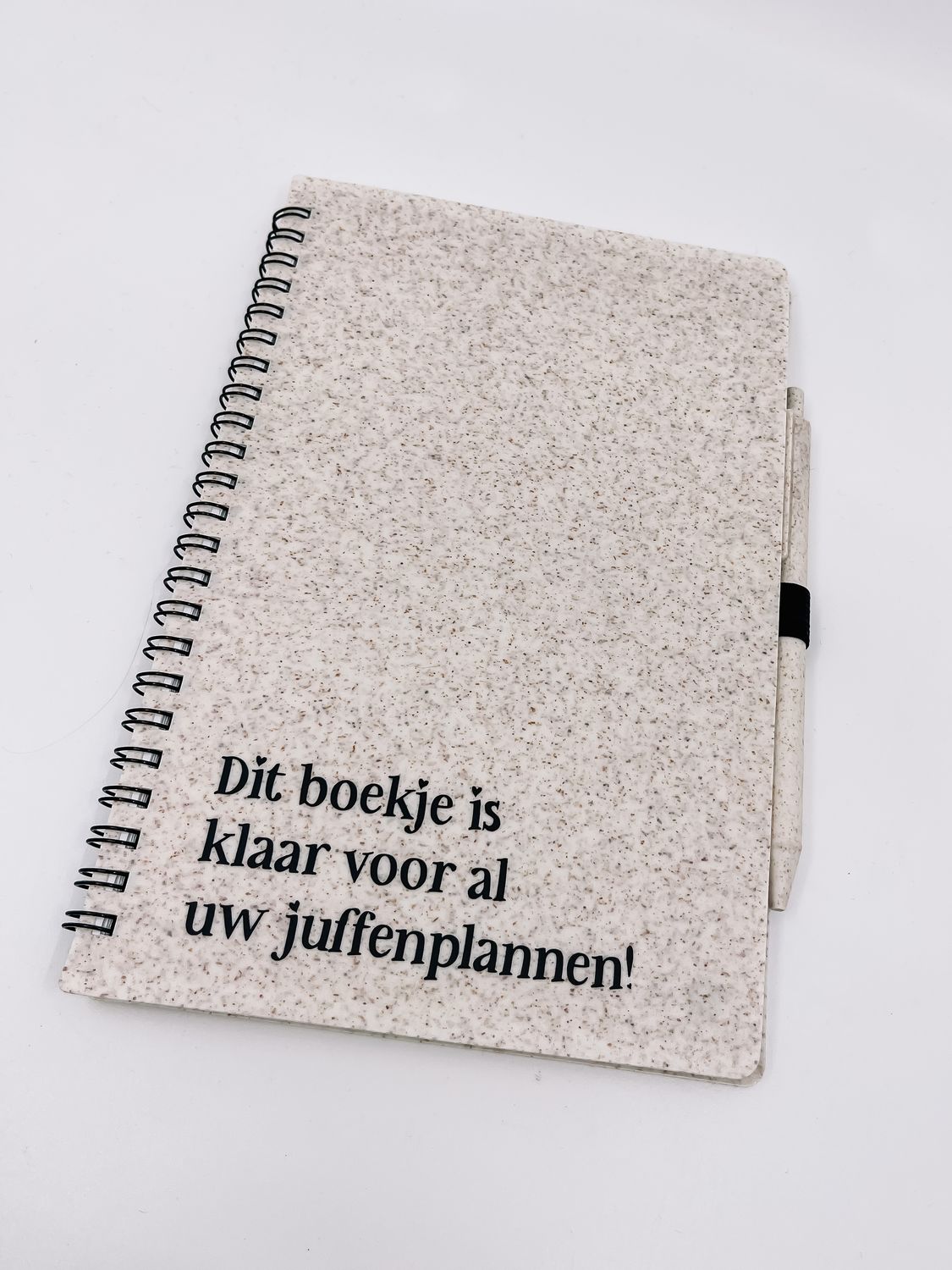 Notitieboekje A5 met balpen