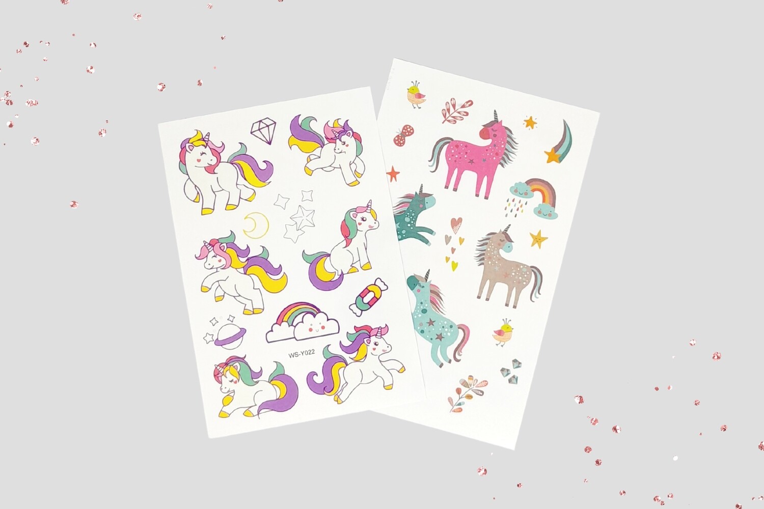 Unicorn Tattoo&#39;s + Lichtgevend