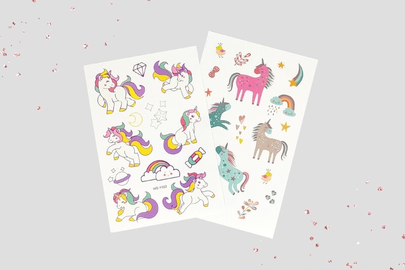 Unicorn Tattoo&#39;s + Lichtgevend