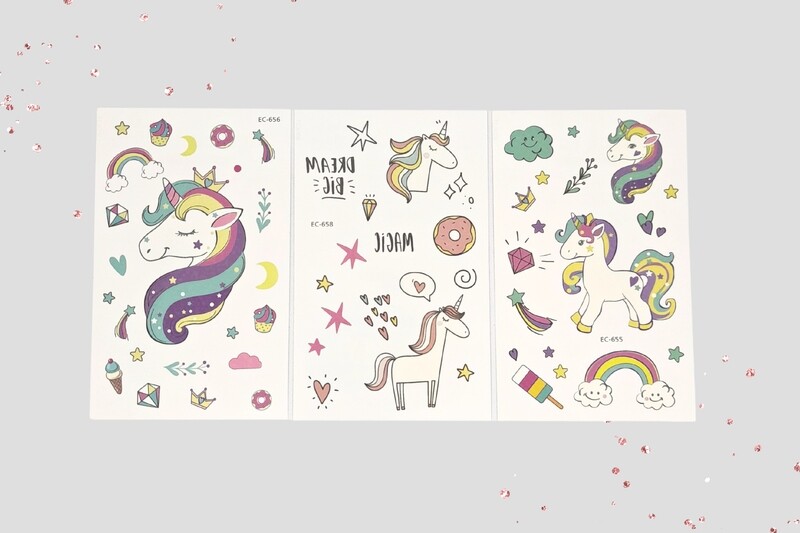 Unicorn tattoo's
