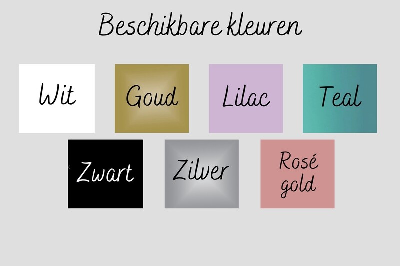 Gepersonaliseerde vilten tas