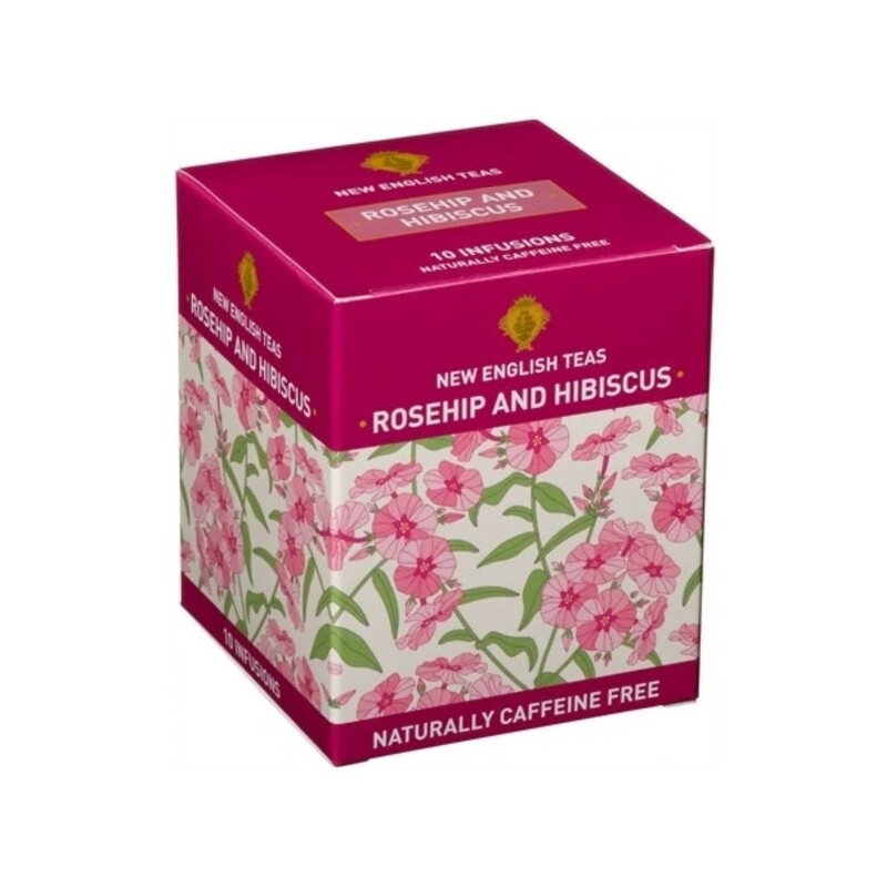 Rosehip and hibiscus tea