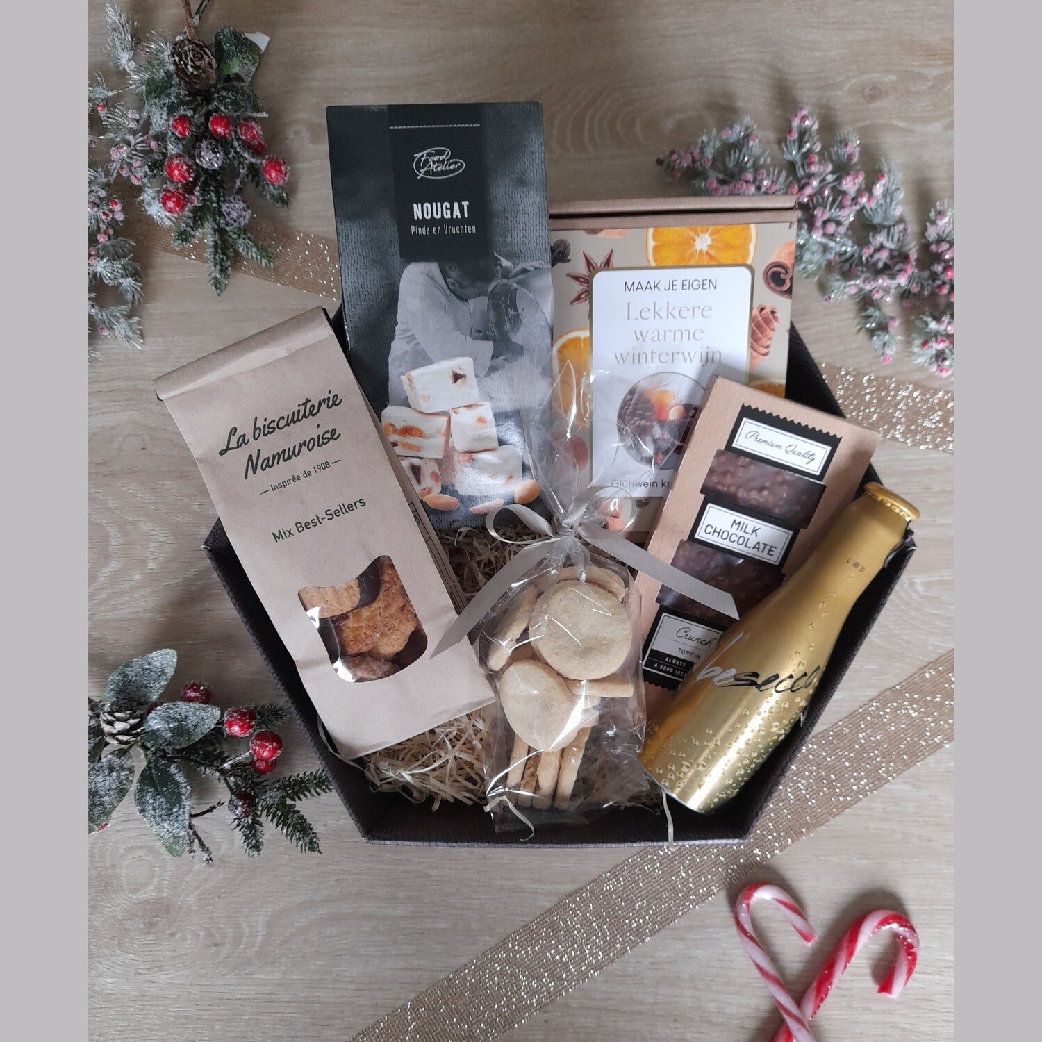 Kerstmand &quot;Warm wishes&quot;