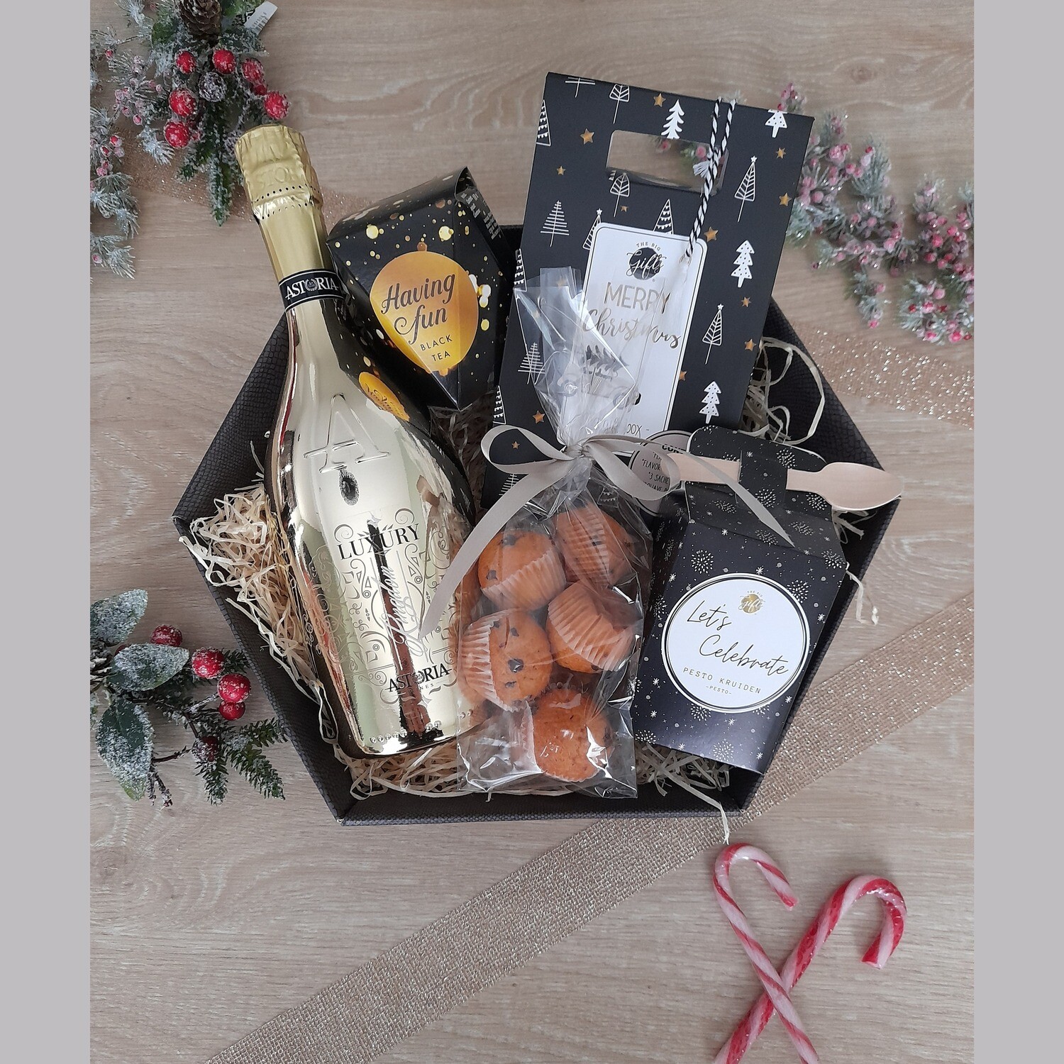 Kerstmand &#39;Gold&quot;