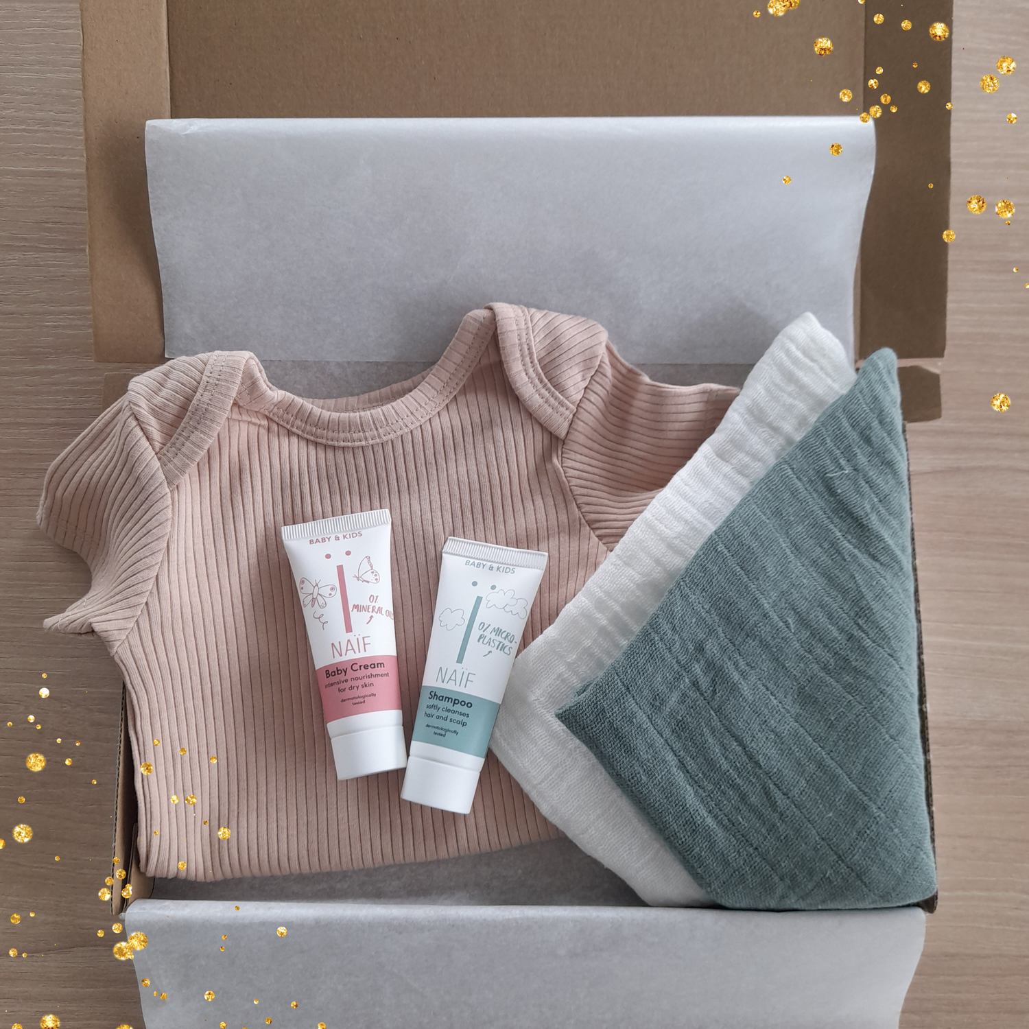 Brievenbus pakket Happy Baby (personaliseren mogelijk)