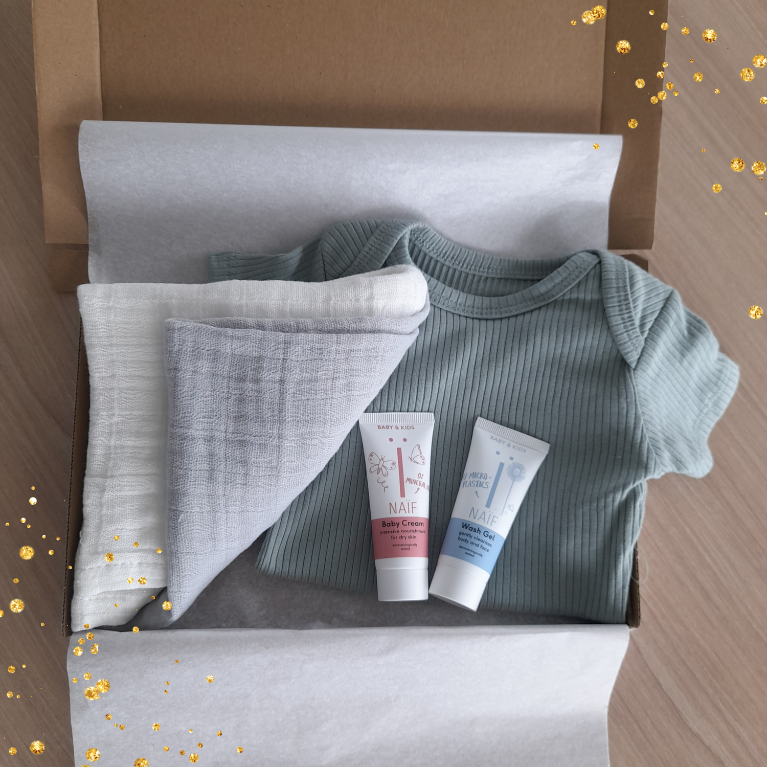 Brievenbus pakket Joyful Baby (personaliseren mogelijk)