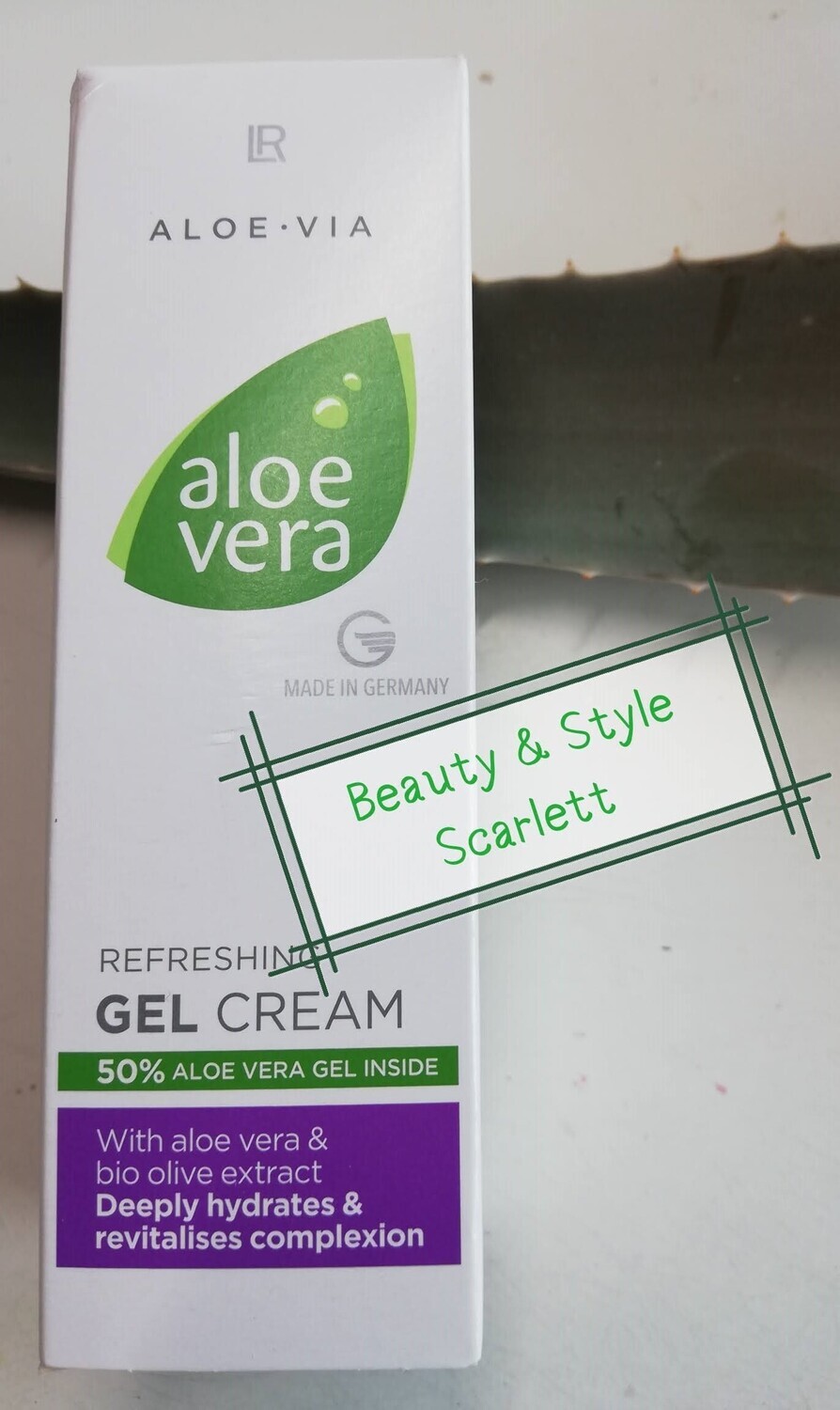Aloe Vera - hydraterende gel-crème