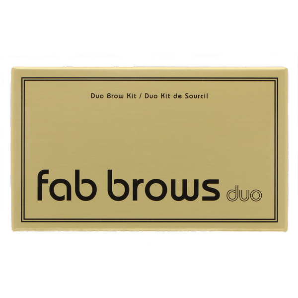 Fab Brows Duo Brow Kit Lichtbruin/Medium Bruin