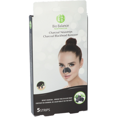 Bio Balance Charcoal Neusstrips 5st
