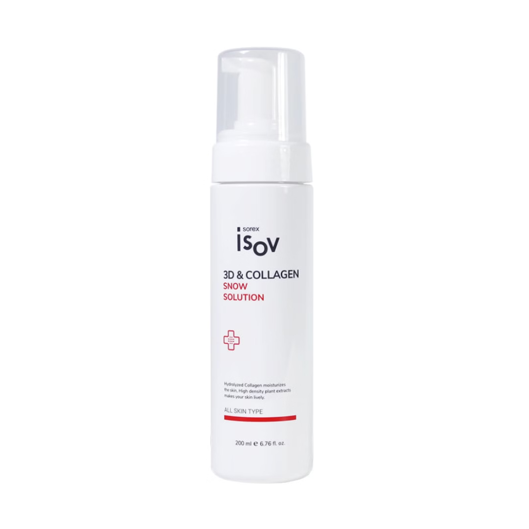 3D & Collagen Snow Solution Bubble toner met collageen voor stevige, elastische en gladde huid. ISOV