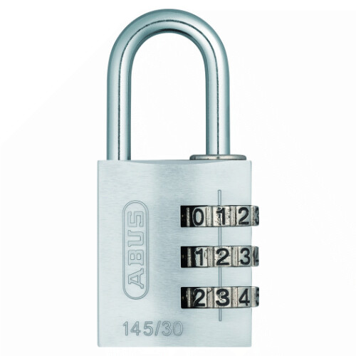 Aluminium Hangslot met instelbare code